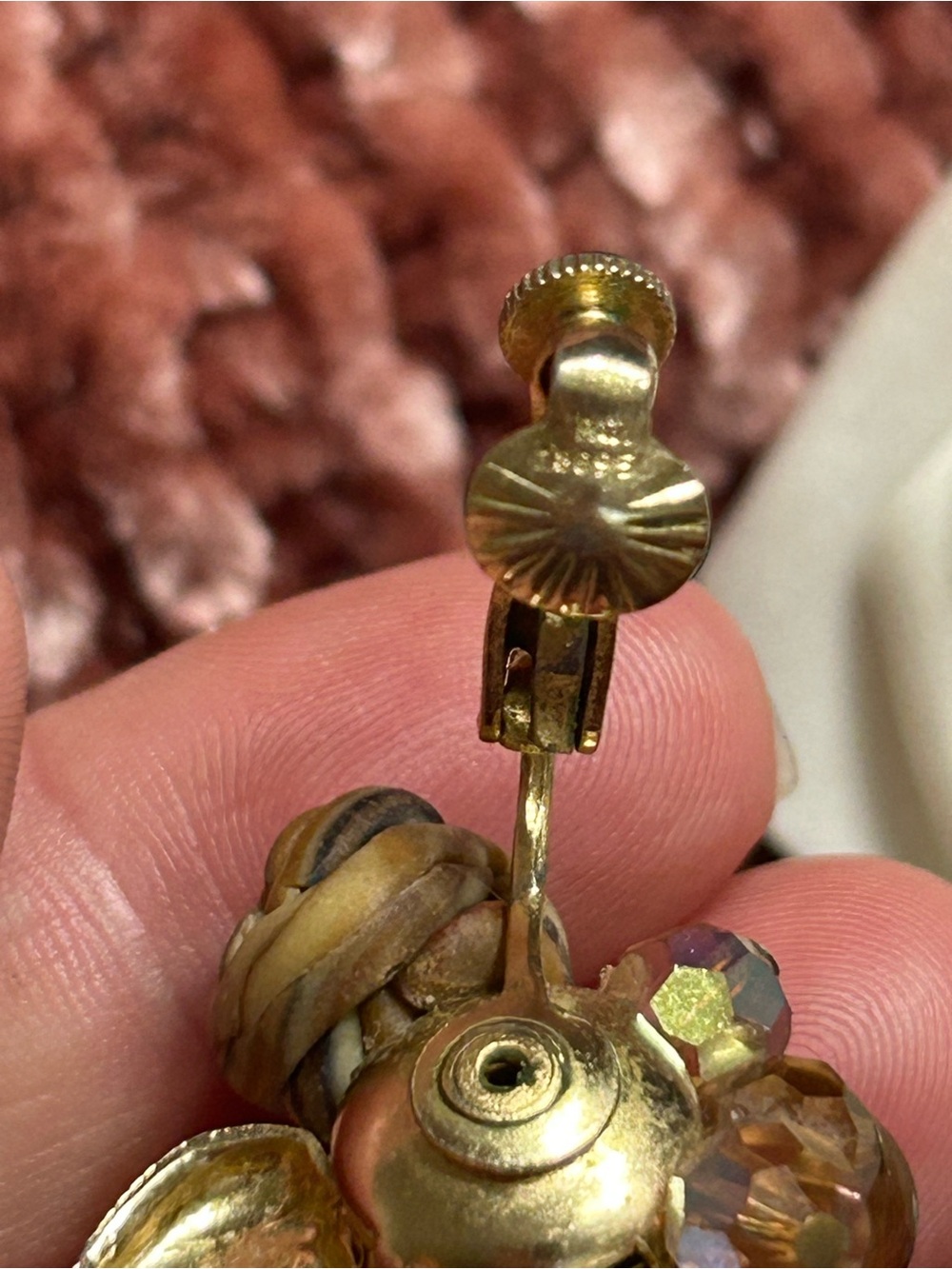 Vendome 50’s Cluster Clipon/Screwbacks Earrings - Picture 5 of 11